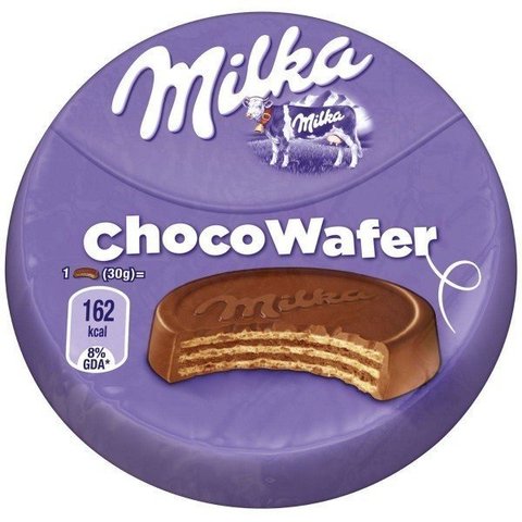 Вафли Milka Choco Waffer в индивидуальной упаковке 30 гр Польша