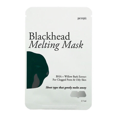 Petitfee Blackhead Melting Mask - Маска тканевая для носа очищающая против черных точек