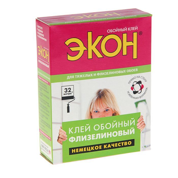 Клей обойный Экон, флизелиновый, 200 г (арт. 1455430) купить по цене ...
