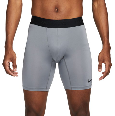 Термобелье Nike Pro Dri-Fit Fitness Long Shorts - smoke grey/black