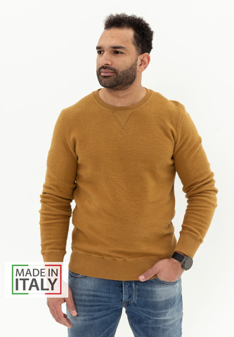 Свитшот Bowery NYC реверсный однотонный Cumin