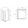 Abber Zart AG08090P-S91 Душевой уголок, 90x90x195