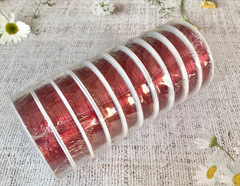 Проволока медная для рукоделия, d 0,4 мм*33 м, красный