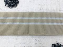 Подвязы трикотажные, ш. 6,8 см, L 94 см, бежевый