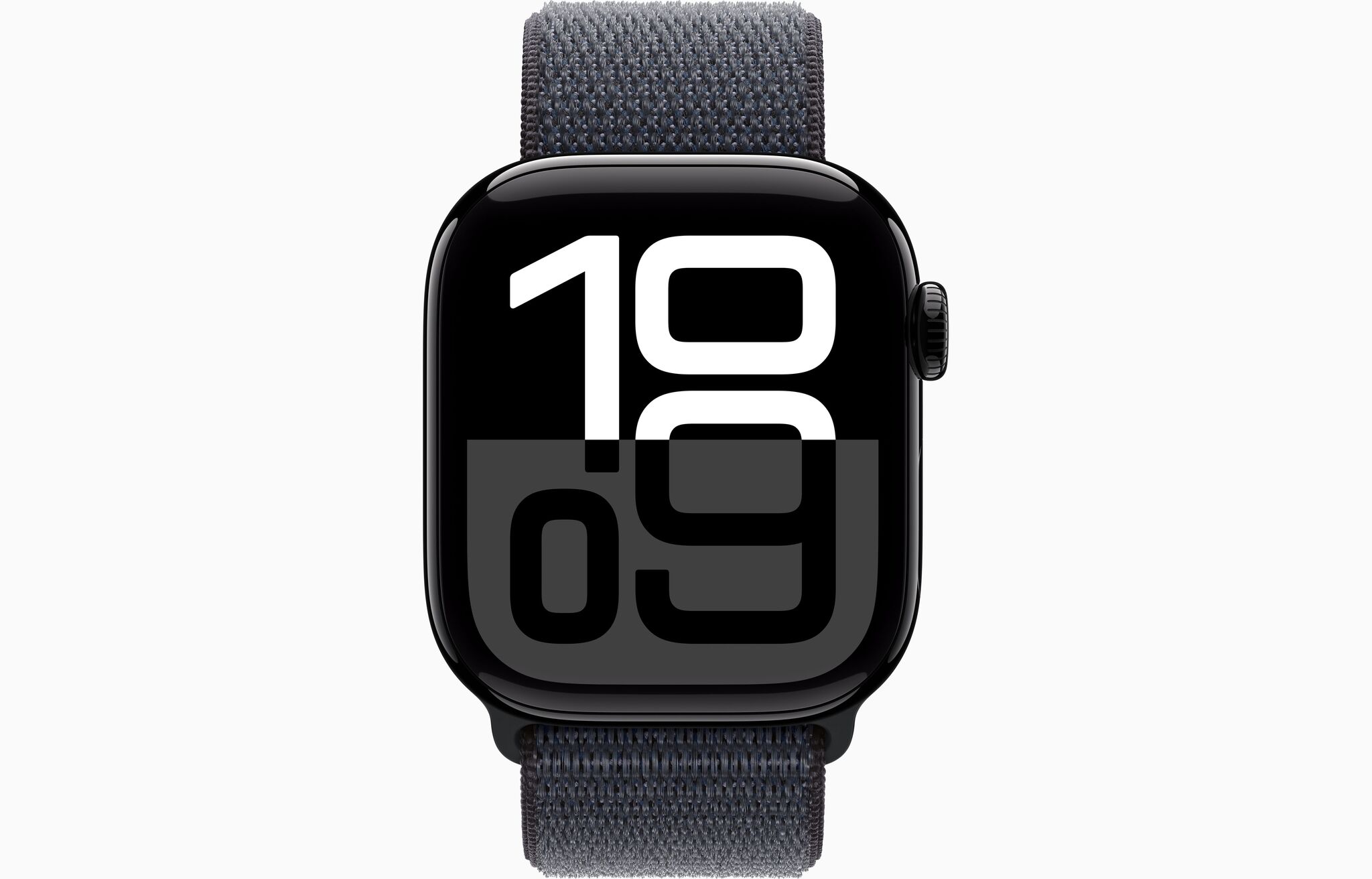 Apple Watch Series 10 46 Jet Black Textile Sport Ink