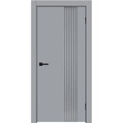 Купить Межкомнатная дверь эмаль L-14 светло-серая глухая