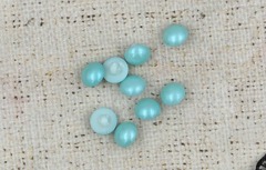 Пуговицы на ножке, d 11 мм, темный мятный