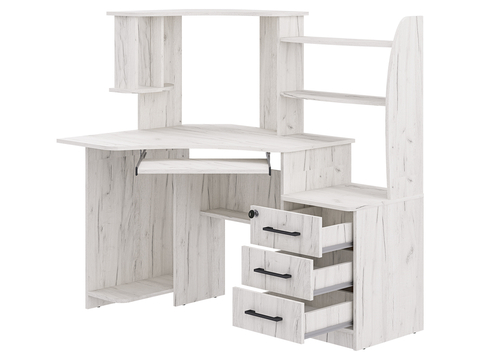 Компьютерный стол угловой СК-39 крафт светлый