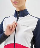 Лыжный костюм Nordski Advance White/Pink/Blueberry W женский