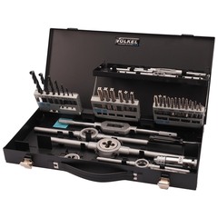 Набор метчиков и плашек M3 -M12 HSS-G 45пр Volkel 49101