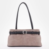 Сумка Саломея 216 македония тауп + черный