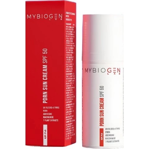 MYBIOGEN By Biogenesis Lab Антивозрастной солнцезащитный крем, 50 мл | PDRN Sun Cream SPF 50