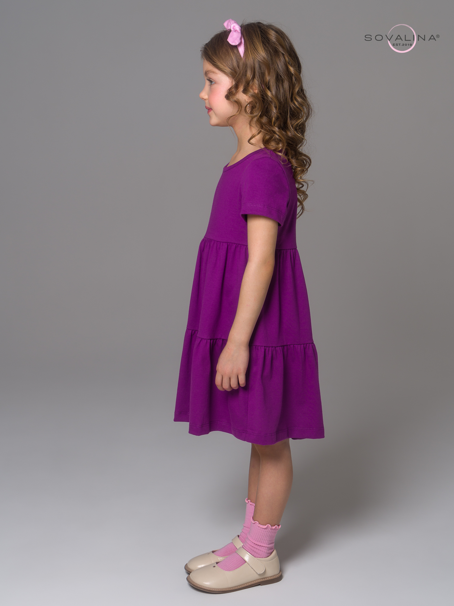 Платье Тия слива new