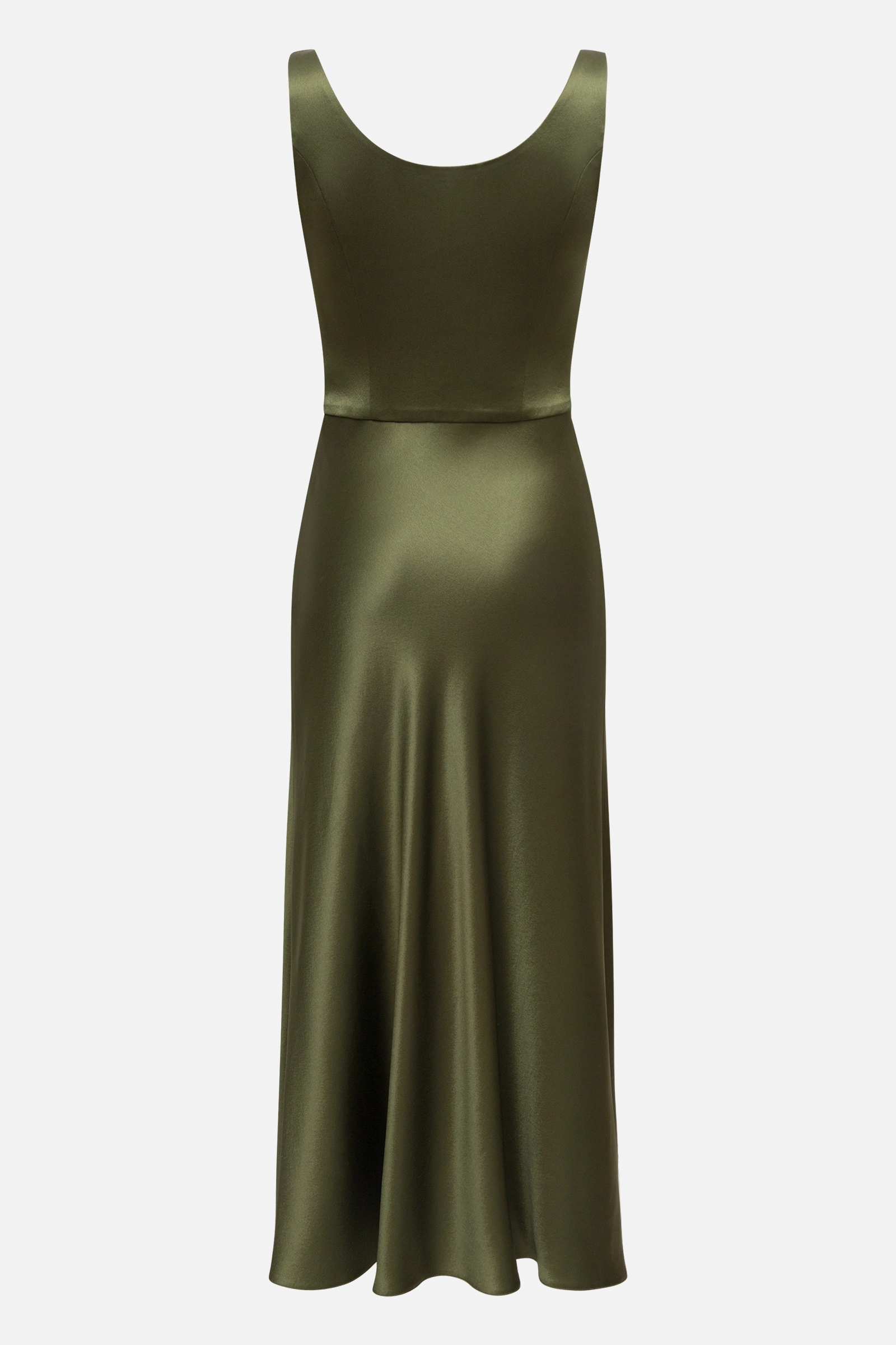 Платье с фигурным лифом