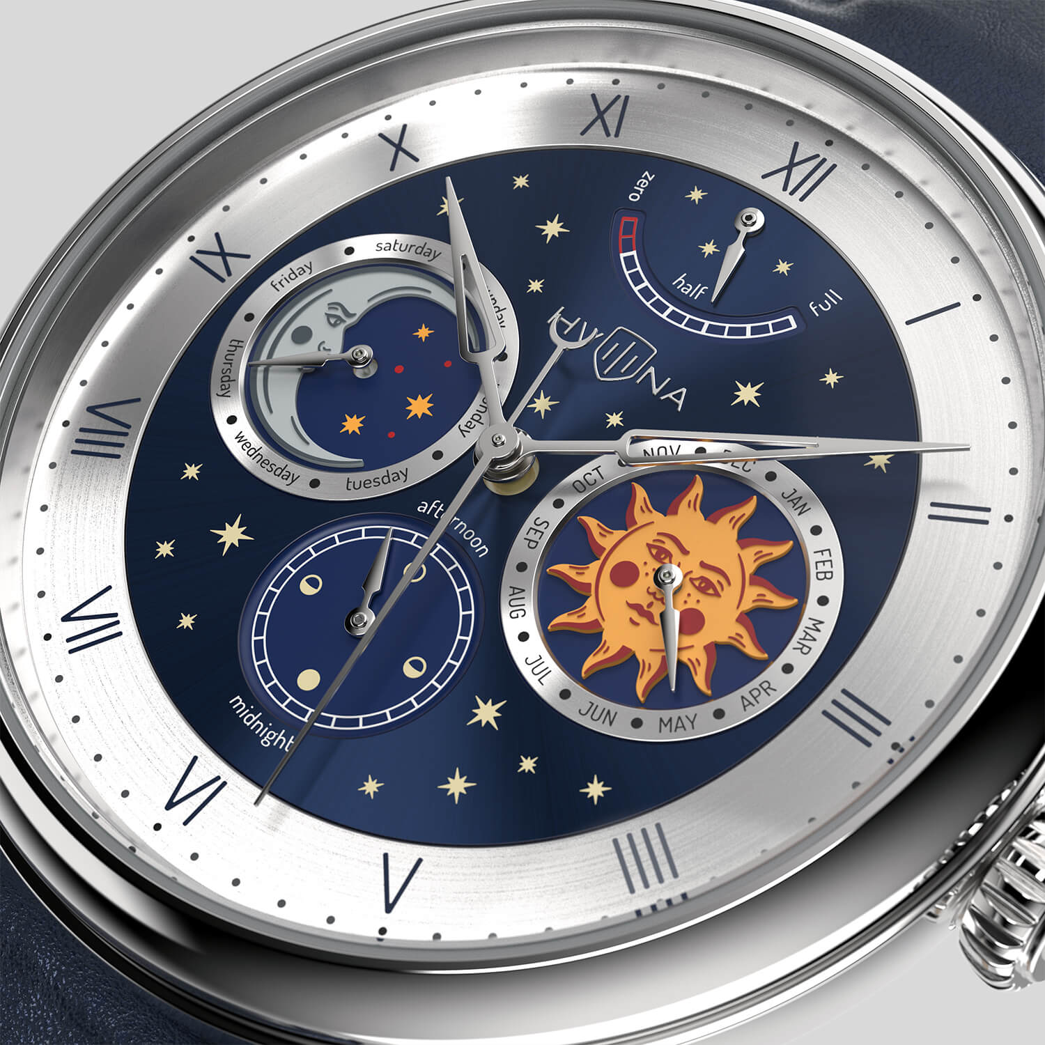 STAR CHRONICLE MECHANICAL 24H BLUE