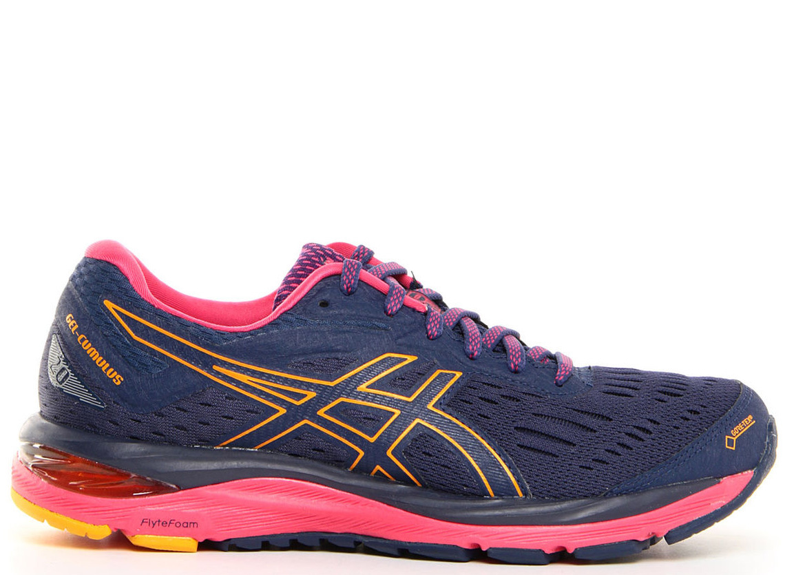 Элитные непромокаемые кроссовки Asics Gel Cumulus 20 G-TX женские 1012A007  400 - распродажа в Skirunner.ru