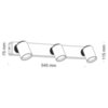 Спот Technical Alliot SP317-CW-03-W