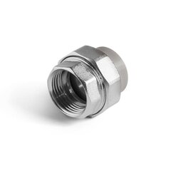 Муфта комбинированная ПП 32-3/4'' PN 25, разъёмная, с внутренней резьбой, серая