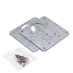 Ремоколор Пластина для ремонта петель 35мм 2шт, крепёж (70-0-690)