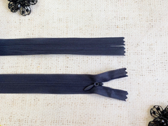 Молнии потайные, L 35 см, темно-синий