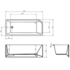 BelBagno BB712-1700-730-R Акриловая ванна BelBagno BB712-1700-730-R