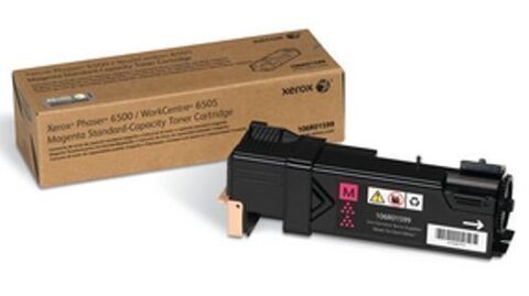 Картридж Xerox 106R01602 для Xerox Phaser 6500, WorkCentre 6505 (пурпурный увеличенной емкости, 2500 стр.)