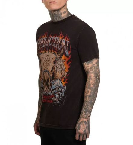 Affliction | Футболка мужская EXHAUST Tee A27878 слева
