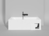 Salini 102116GF ORLANDA KIT 170x80  Встраиваемая ванна с прямоугольной чашей, регулируемые ножки, донный клапан "Click-Clack" белый, сифон, интегрированный слив-перелив, RAL полностью