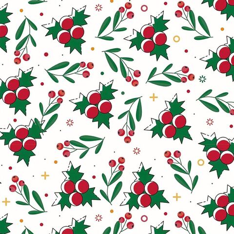 Бумага для оформления подарков Nyår, 70х300 см