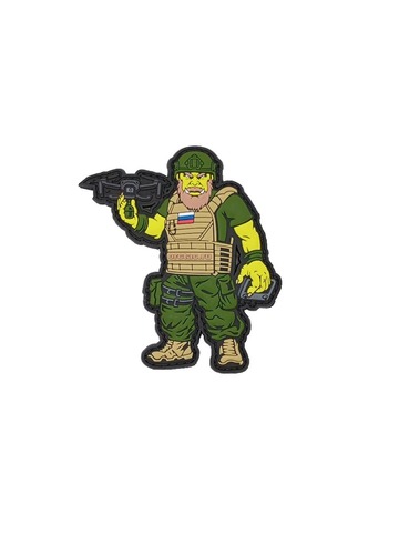 Патч ПВХ Орк БПЛАшник