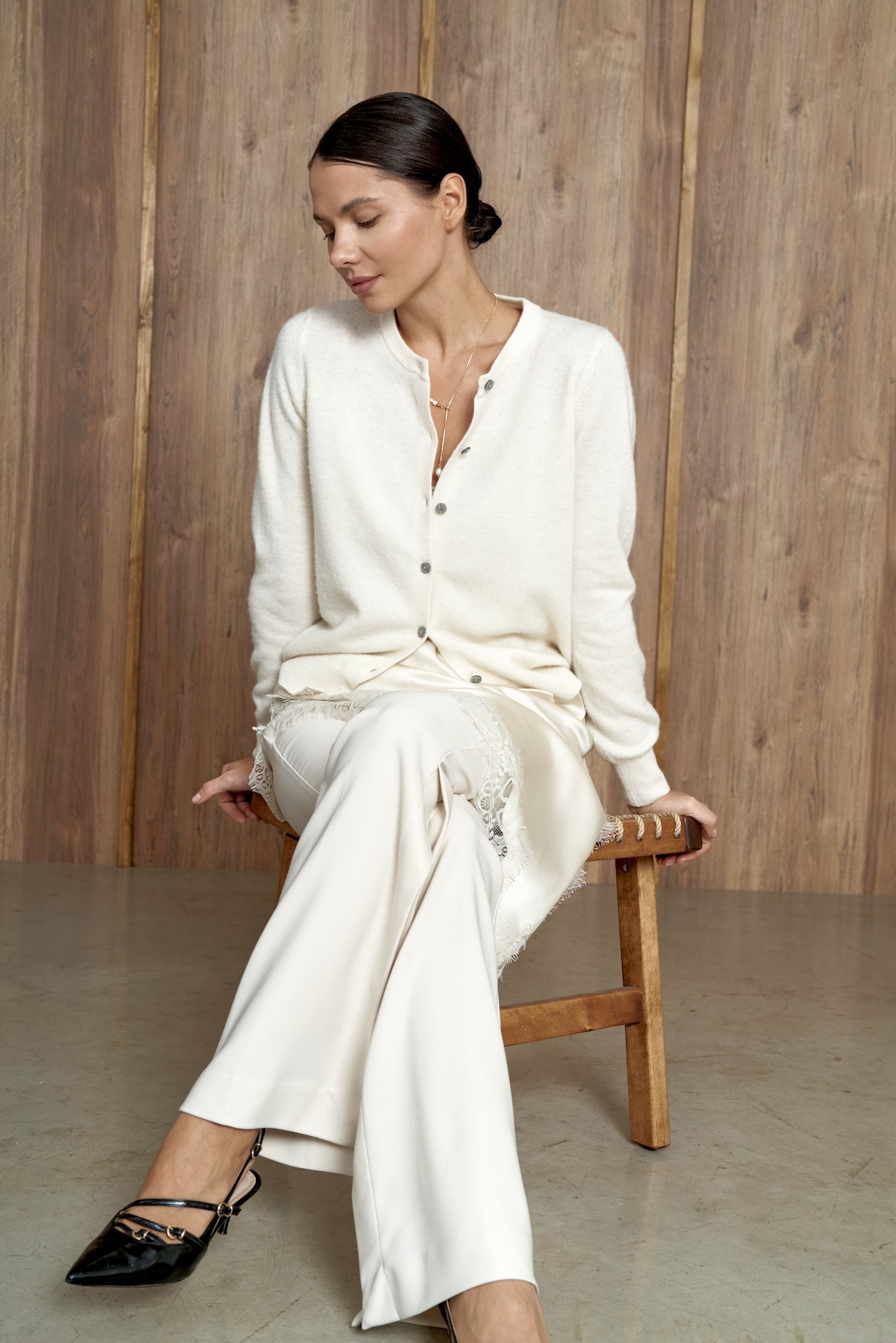 Мягкий кардиган из чистой шерсти