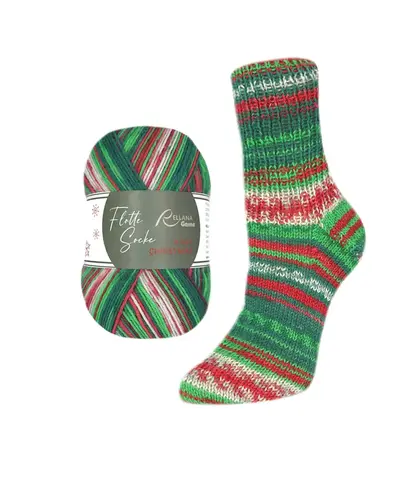 Пряжа Rellana Flotte Socke 4f. Christmas