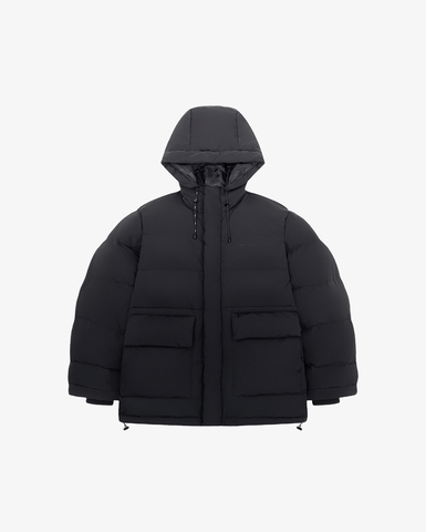 Пуховик Ymkashix HTF Logo черный