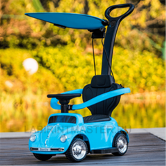 Детский толокар/каталка "Volkswagen Beetle" JQ618, голубой