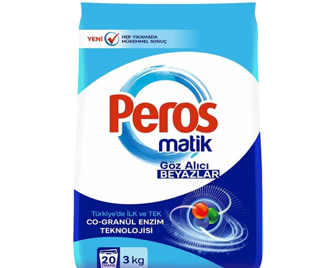 Стиральный порошок PEROS Для белого белья 3 кг