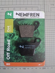 FD0329BD Тормозные колодки дисковые мото OFFROAD DIRT ORGANIC (FDB2139SG)   NEWFREN