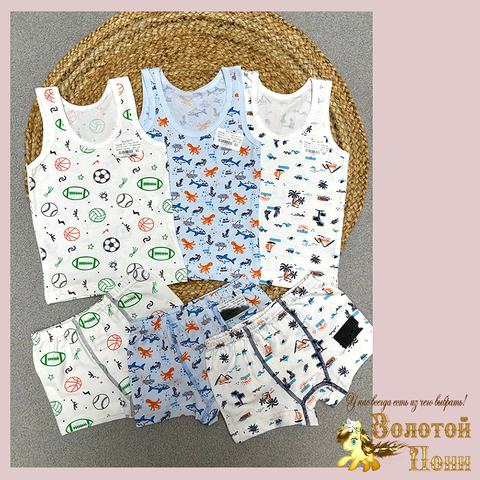 Комплект хлопок м (3-8) 251205-Y5081