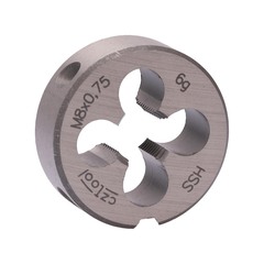 Плашка М 8,0х0,75 DINEN22568 HSS 6g 25х9мм Bucovice(CzTool) 240082