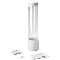 Держатель стаканов на винтах AEL (белый)