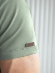 Футболка из премиального хлопка с авторским принтом  U49.026 (95353)