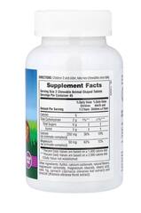 NaturesPlus Animal Parade®, жевательная добавка с кальцием для детей, ванильное мороженое,без сахара, 90 таблеток в форме животных