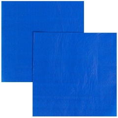 Салфетка синяя 33см 12шт