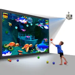 Интерактивный проектор настенный NEW "Волшебная стена"