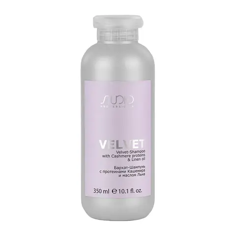Бархат-Шампунь с протеинами кашемира и маслом льна серии "Luxe Care", 350 мл