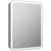 Зеркало-шкаф с подсветкой ART&MAX PLATINO AM-Pla-550-800-1D-R-DS-F