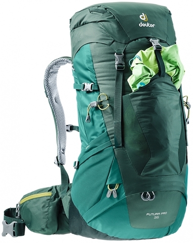 Картинка рюкзак туристический Deuter Futura Pro 36 Forest-Alpinegreen - 3