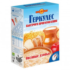 Каша Геркулес Русский Продукт быстрого приготовления, 420г