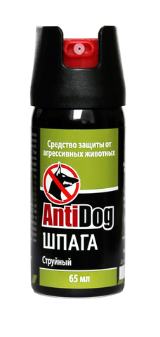 Распылитель баллончик AntiDog Шпага, 65 мл