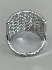 Сетка (кольцо из серебра)