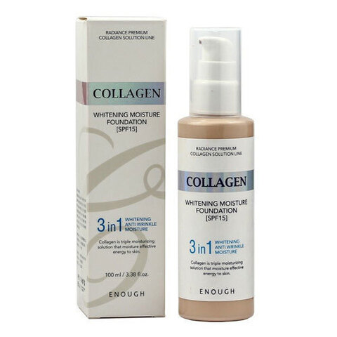 Enough Collagen Whitening Moisture Foundation 3 In 1 - Тональная основа для лица с коллагеном (тон 13)